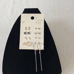 NWT   Nickel Free 8 pair various Earrings